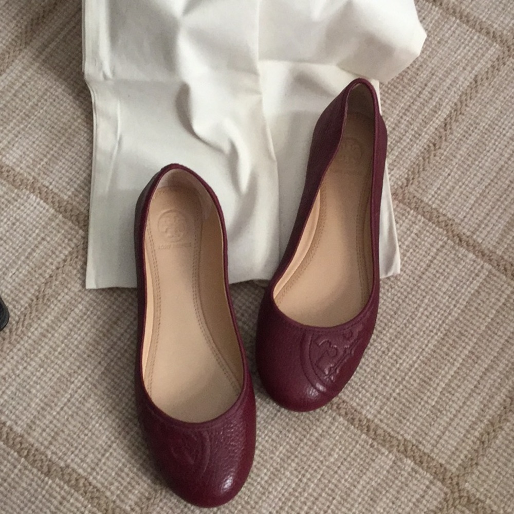 Tory Burch ruby ballet flat